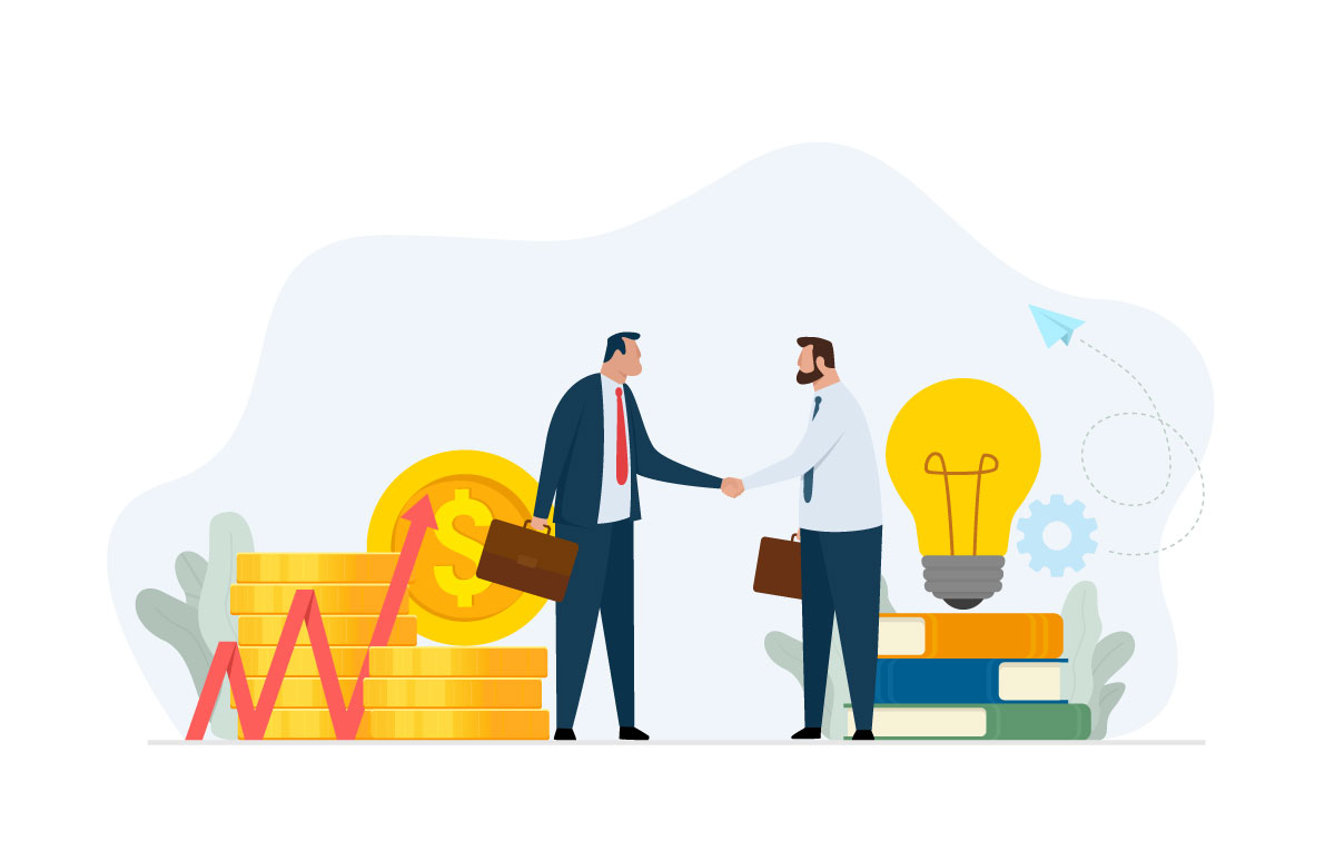 Networking para emprendedores dos hombres estrechando la mano, la importancia del networking para emprendedores